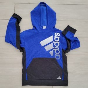 Adidas 18/20 Black And Blue Hoodie